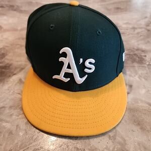 Oakland A's Athletics New Era 59Fifty 7 1/2 Fitted Hat